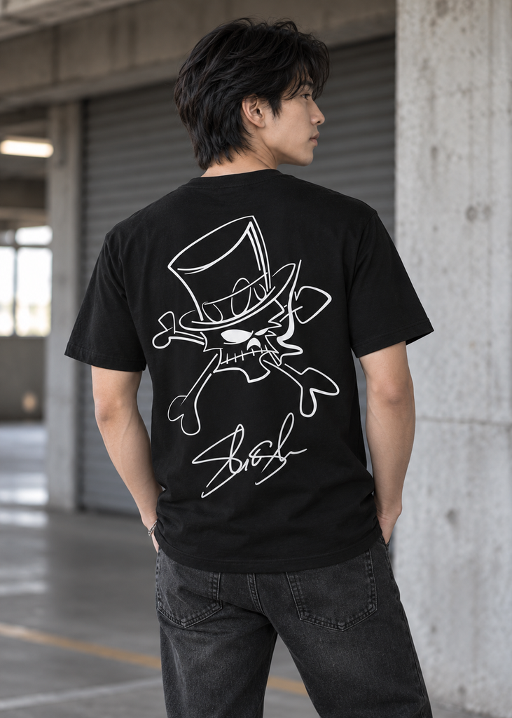 CAMISETA SLASH – SKULL SIGNATURE (XS)